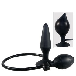 Анальный расширитель You2Toys True Black inflatable Analplug Черный