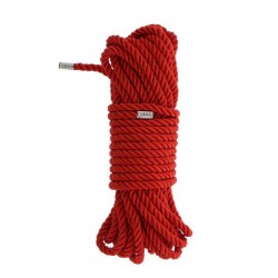 Мотузка для бондажу Dreamtoys Blaze Deluxe Bondage Rope 10 м Червона