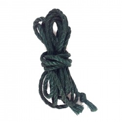 Джутова мотузка Art of Sex BDSM 8 метрів, 6 мм, Зелена