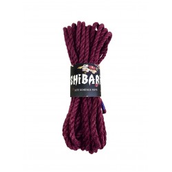 Джутова мотузка для Шибарі Feral Feelings Shibari Rope, 8 м Фіолетова