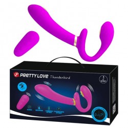 Pretty Love Thunderbird Harnessfree Stimulator Purple