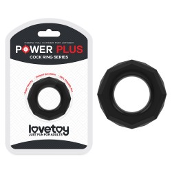 Кільце LoveToy Power Plus Cockring 4 Чорне