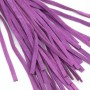 DS Fetish, замша, ромб, фіолетовий хвіст, чорно-фіолетовий, 38 см
