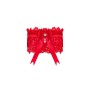 Ажурна підв’язка Obsessive Amor Cherris garter, red