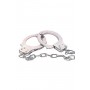 Наручники NMC Chrome Handcuffs Metal Handcuffs with key Серебристые