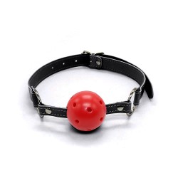 DS Fetish, червона кулька на чорному ремінці