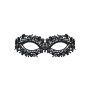 Мереживна маска Obsessive A710 mask, чорна, єдиний розмір