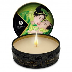 Массажная свеча Shunga Mini Massage Candle Exotic Green Tea 30 мл