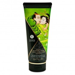 Съедобный массажный крем Shunga Kissable Massage Cream Pear & Exotic Green Tea 200 мл