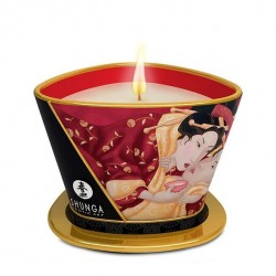 Массажная свеча Shunga Massage Candle Sparkling Strawberry Wine 170 мл