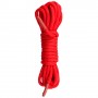 Бондажна мотузка EasyToys, нейлонова, червона, 10 м