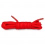 Бондажна мотузка EasyToys, нейлонова, червона, 5 м