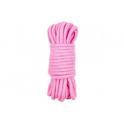 Мотузка для зв'язування DS Fetish 5 метрів, рожева