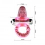 Кільце ерекційне LyBaile Cook Ring 10 Functions vibe Рожеве