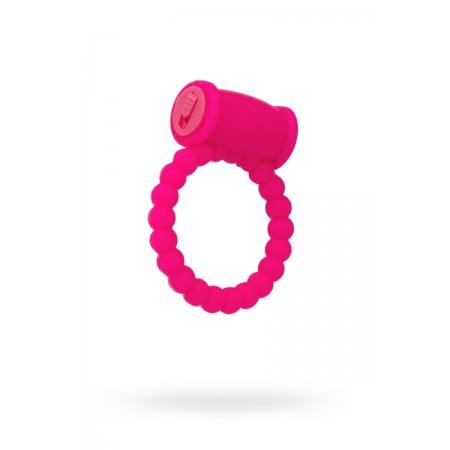 Эрекционное кольцо Toyfa A-TOYS 769006 Vibroring Розовое