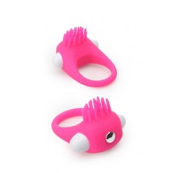Эрекционное кольцо Dreamtoys Lit-Up Silicone Stimu Ring 5 Розовое