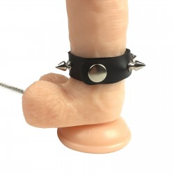 Кільце для пеніса Art of Sex Penis Ring з шипами та повідцем