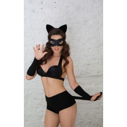 Ролевой костюм SoftLine Catwoman Черный L