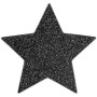 Пэстис стикини Bijoux Indiscrets Flash Star Черные