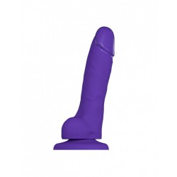 Реалістичний фалоімітатор Strap-On-Me SOFT REALISTIC DILDO Фіолетовий Size S