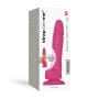 Реалистичный фаллоимитатор Strap-On-Me Sliding Skin Realistic Dildo Fuchsia - M, эффект подвижной кожи