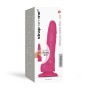 Реалістичний фалоімітатор Strap-On-Me Sliding Skin Realistic Dildo Fuchsia - S, ефект рухливої шкіри