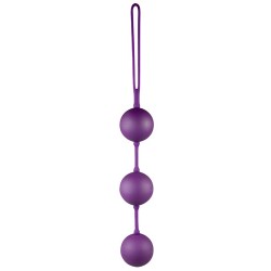 Вагинальные шарики You2Toys Velvet Balls 3 Фиолетовые