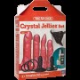 Набор для страпона Doc Johnson Vac-U-Lock Crystal Jellies Set