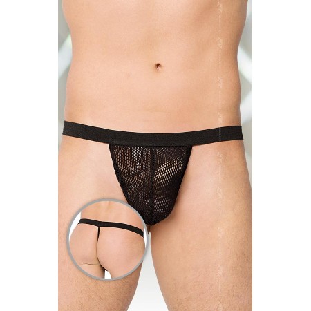 Трусы Softline Thong 4402 Черные S/L