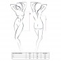 Сексуальное платье со шнуровкой Passion Erotic Line BELLATRIX CHEMISE XXL/XXXL Черное
