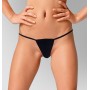 Жіночі трусики з силіконовою анальною пробкою Art Sex - Sexy Panties plug size M Black XS-2XL