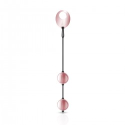 Металеві Кульки Rosy Gold - Nouveau Kegel Balls, вага 376гр, діаметр 2,8см