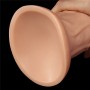 Фаллоимитатор LoveToy Realistic Curved Dildo 9.5 Телесный