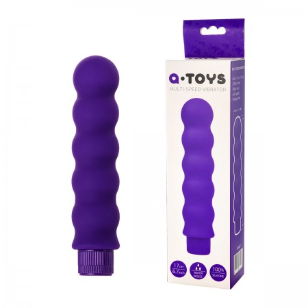 Оригінальний вібратор Toyfa A-Toys 17 см Фіолетовий