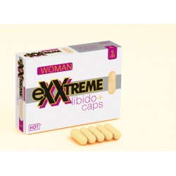 Капсулы для повышения либидо и желания для женщин Hot eXXtreme 5 шт в упаковке