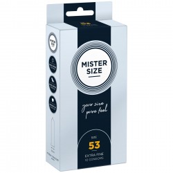 Mister Size - pure feel - 53 (10 condoms), товщина 0,05 мм