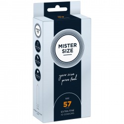 Mister Size – pure feel – 57 (10 condoms), толщина 0,05 мм
