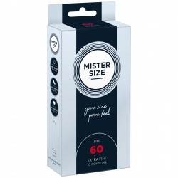 Mister Size - pure feel - 60 (10 condoms), товщина 0,05 мм