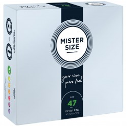 Mister Size - pure feel - 47 (36 condoms), товщина 0,05 мм