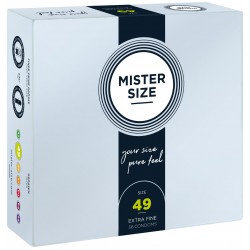 Mister Size - pure feel - 49 (36 condoms), товщина 0,05 мм
