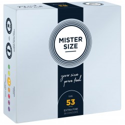 Mister Size - pure feel - 53 (36 condoms), товщина 0,05 мм